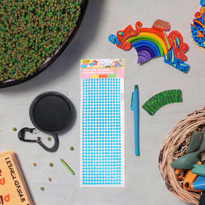 Autocollants décoratifs en strass acryliques autocollants de 6 mm pour voiture, 504 pièces, pour cadeaux promotionnels et <span class=keywords><strong>scrapbooking</strong></span> - Product Image 3