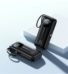 22.5W สายชาร์จเร็วมากแบบพกพา, อุปกรณ์จ่ายไฟเคลื่อนที่แบบพกพาความเร็วในการชาร์จ10000 <span class=keywords><strong>MA</strong></span> ความจุสูงสายเคเบิ้ลแบบยืดหดได้ของขวัญสมบัติ - Product Image 6
