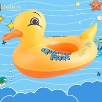 Bouée gonflable écologique en PVC en forme de canard pour enfants, idéale pour l'apprentissage de la natation et les jeux aquatiques, vente en gros
