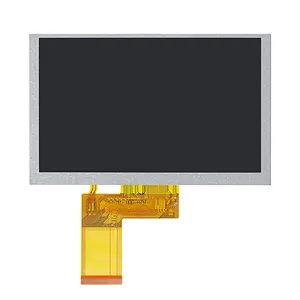 5.0 inch 800*480, st7262, 16/18/24 bit rgb interface, wide viewing angle and wide operating temp high brightness tft lcd 5"
