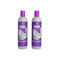 Ensemble de soins capillaires à la kératine pour l'exportation, anti-décoloration et préservant la couleur, pour cheveux dorés, argentés et gris, avec shampoing fixateur de couleur sans sulfate