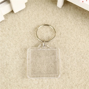 Acrylic Frame Key Chains Custom Shell Photo Tassel Charms Key Chains - Product Image 4
