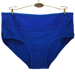 High Waist Mommy Underwear For Ladies Big Yards 2xl/3xl/4xl Large Size Lady <strong>Mum</strong> Pants Pure Color Cotton Women's Underwear - Product Image 5