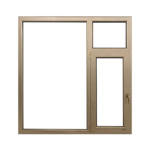 Fenêtres à battants en PVC particulièrement populaires et économiques, ouverture intérieur-extérieur, taille personnalisée, porte à battants en UPVC renforcée en acier - Product Image 3