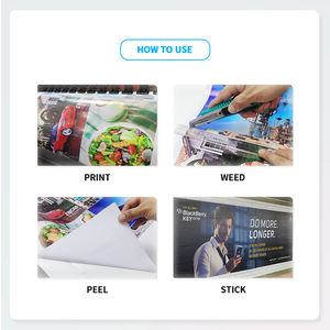 Fournisseur pvc imprimable auto-adhésif vinyle vinilo adhesivos roll plotter de corte de vinil colour cutting vinyle sticker roll - Product Image 4