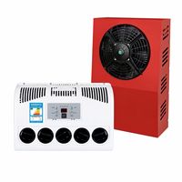 Aire acondicionado eléctrico de 12V/24V, máquina integrada de refrigeración, aire acondicionado de estacionamiento para estacion