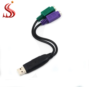 Cable USB 2.0 a <span class=keywords><strong>PS</strong></span>/2 para Teclado y Ratón, Cable Adaptador USB a Mini-Din de 6 Pines, Convertidor Adaptador USB a Doble <span class=keywords><strong>PS</strong></span>/2 PS2 - Product Image 5