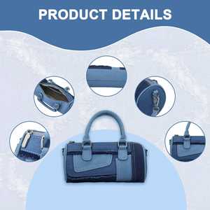 Bolso Bandolera de Mezclilla Ligero para Mujer, Novedad 2025, Bolso de Hombro Moderno para Mujeres, Adolescentes y Chicas - Product Image 3