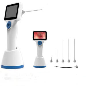 Layar sentuh Digital pintar, otoskop dokter hewan perangkat medis portabel dapat digunakan kembali untuk anjing buatan Tiongkok - Product Image 1