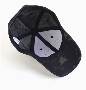 مصنع الجملة التخييم في الهواء الطلق الرياضة التمويه التمويه قاعدة الكرة الجانب Camo مخصص القطن التدريب قبعة كامو فارغة - Product Image 5