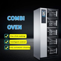 Four combiné pour restaurant compatible avec toutes les spécifications des bacs GN |   Four combiné pour restaurant, compatible avec les bacs GN