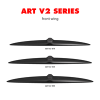 Aile avant en fibre de carbone Axis ART V2 pour hydrofoil, accessoire interchangeable pour planche de surf électrique, pour les activités nautiques