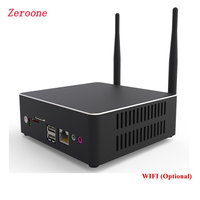 Zeroone CT-1A DC19V NUC Mini Host soporte Intel Haswell-U 4th Broadwell-U 5th I3 I5 I7 15W CPU