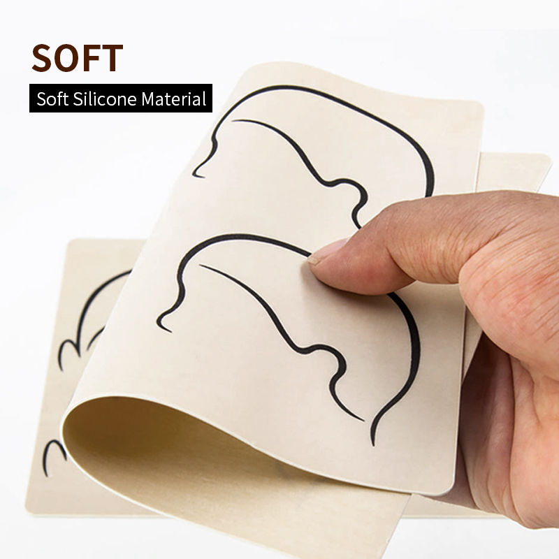 Silicone Facial Tattoo Practice Skin Training