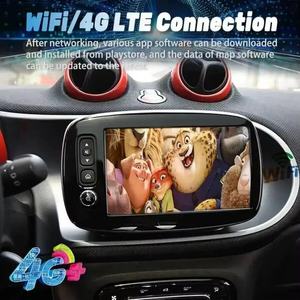 Navigation multimédia automobile RHD 8 pouces pour Benz Smart 453 Fortwo 2014 - 2020 Écran radio GPS Bluetooth Android Auto Carplay - Product Image 4