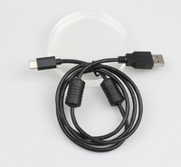 Câble USB-C anti-interférence de 1 m avec double noyau de ferrite, blindage métallique, certifié KC EMC, cordon de charge et de données USB-A vers USB-C