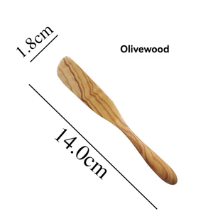 Nuevo Cuchillo Ecológico de Madera de Olivo con Hoja de Acero al Carbono, Estilo Vintage para Uso Doméstico con Aceite y Mantequilla, Duradero, de Fábrica - Product Image 3