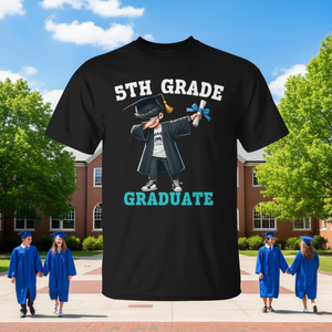 Camiseta de graduación para niños de 5.º grado, clase de 2025 - Product Image 3
