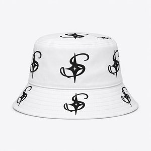 T&L Printed Embroidered Adjustable <b>Flat</b> Bucket <b>Hat</b> Premium Cotton Twill Foldable Outdoor Sport Sun <b>Hat</b> for Men Women - Product Image 2