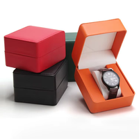 Boîte cadeau de luxe pour montre, imprimée sur mesure, avec matériaux recyclés, doublure en velours, boîte rigide pour le rangement et l'emballage de montres