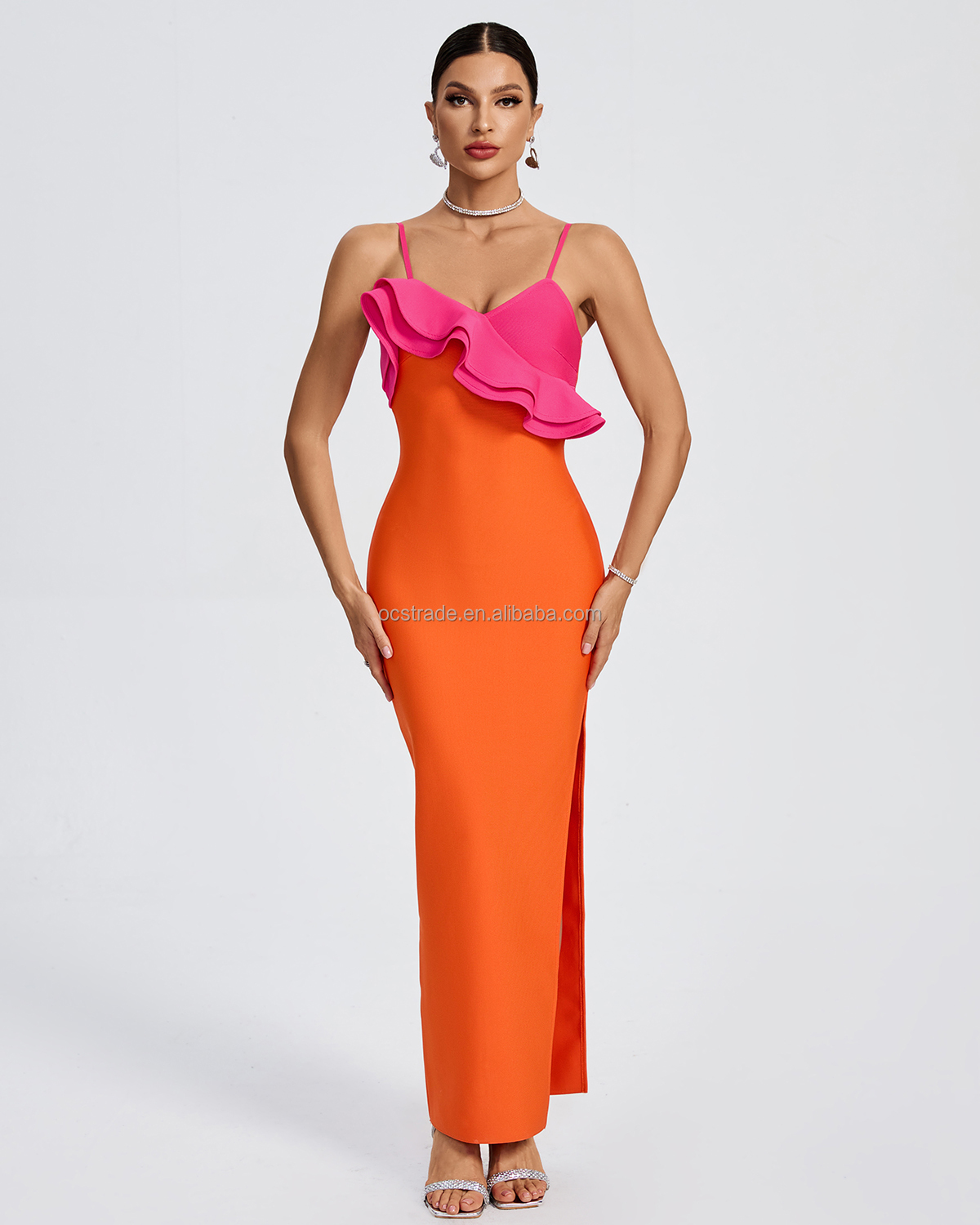 women's dress summer casual Women's Summer Casual Tiered A-Line Dress Navy / XL