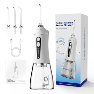 <span class=keywords><strong>Irrigador</strong></span> Bucal Inalámbrico IPX7 de Alta Presión con Boquillas Ajustables, Masajeador de Encías para Limpieza Dental - Product Image 1