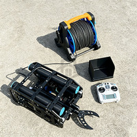 Robot ROV Eksplorasi Bawah Air Dengan Lengan Penjepit untuk Operasi Bawah Air di Sungai dan Laut