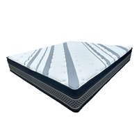 Meistverkaufte Sleepwell Hybrid-Matratze Mittelfeste Gel-Memory-Foam-Kühlmatratze Abnehmbarer Bezug Für Krankenhaus- und Hotelgebrauch 10cm Dick Schlafzimmer