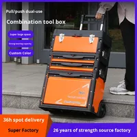 En stock, chariot à outils Luwei, boîte à outils à cinq tiroirs, type à tige de traction, multifonctionnel, capacité de charge de 100 kg, garantie d'un an
