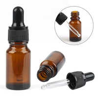 Offre Spéciale 5 -100ml En Verre ambré Flacon compte-gouttes Bocaux Flacons Avec Pipette Pour Parfum Cosmétique Bouteilles D'huile Essentielle
