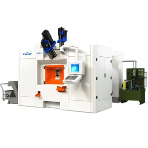 Automatic lathe machine metal cutting machinery brass valve CNC waterwheel type multi-axis combination machine