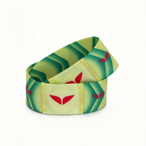 Jxsrsw1002 mua số lượng lớn truyền nhiệt đầy màu sắc dệt thăng hoa in ấn Polyester Stretch <span class=keywords><strong>RFID</strong></span> đàn hồi dây đeo cổ tay - Product Image 2