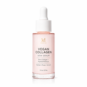 Siero Viso Vegano al Collagene 29ml, Peptidi di Collagene Vegetale, Acido Ialuronico, Pantenolo, Aloe, Idratante, Rimpolpante, Levigante, Illuminante - Product Image 1