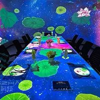 Projecteur holographique numérique, projection holographique 3D, table de restaurant, KTV, projection interactive