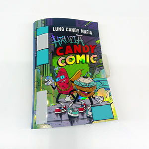 Tùy chỉnh in Nắp kéo 3.5g 7g 28g chết cắt hình dạng mùi bằng chứng chống trẻ em bằng chứng ba chiều dây kéo Ziplock Mylar Túi - Product Image 4