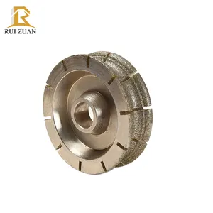 Bowl shaped resin bond grinding wheel round edge grinding wheels for Quartz Stone