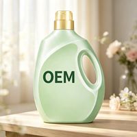 Lessive liquide portable antibactérienne en soie à marque privée, parfum jasmin, formule douce sans dommages