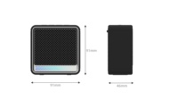 Mini enceinte portable sans fil TWS Y58 avec éclairage RGB pour fêtes, ordinateurs et téléphones mobiles