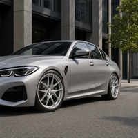 Jantes en alliage d'aluminium forgé légères de 18 à 22 pouces, 5 branches concaves, compatibles avec BMW M3 M4 Audi Tesla