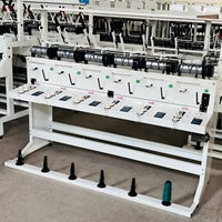 Bobinadora electrónica de alta velocidad con cono de alambre semiautomático de gran oferta con dispositivo de aceite para hilo de coser