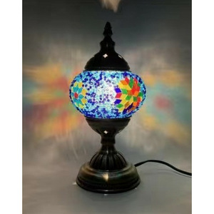 Turkish Bohemian Finished Table Lamp Retro Creative <b>Desk</b> Lamp for Bedroom <b>Study</b> Dining Room Bar Home Decor Gift - Product Image 3
