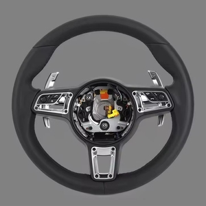 Volant de voiture sport en cuir JIANSHAN Cayman 991 911 992 718 918 Accessoires - Product Image 3