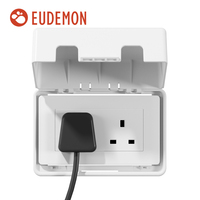 Nouveau design de grand boîtier de couverture de prise électrique étanche pour l'extérieur ou l'intérieur de la sécurité des bébés