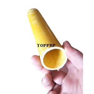 ท่อไฟเบอร์กลาสทรงกลมแบบพัลทรูชั่นน้ำหนักเบา แข็งแรงสูง ท่อ FRP กลวง - Product Image 1