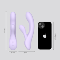 WINYI WY0782 Multifunktionaler Klopf-Vibrator für Frauen Wasserdichter Silikon G-Punkt Klitoris-Stimulator Spielzeug
