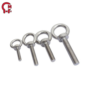 Perno de Ojo de Acero Inoxidable Pulido HLM con Tuerca de Elevación y Anillo Negro para Aplicaciones de Salud, Minería y Tratamiento de Agua - Product Image 6