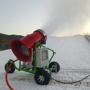 Machine à neige, canon à neige extérieur de grande taille, construction métallique pour station de ski et aire de jeux - Product Image 1