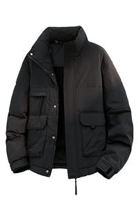 2025 Nueva chaqueta de invierno acolchada de algodón chaqueta acolchada con capucha gruesa para hombres - Product Image 2