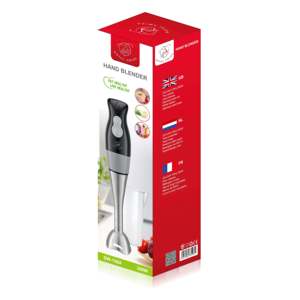 Frullatore ad immersione in plastica termofunzione 500ml robot da cucina a batteria inox-per uso domestico - Product Image 2