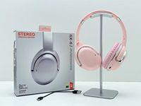 Headphone Bluetooth Nirkabel Portabel Lipat dengan Bass Mendalam untuk Olahraga, Gaming, dan E-sports.